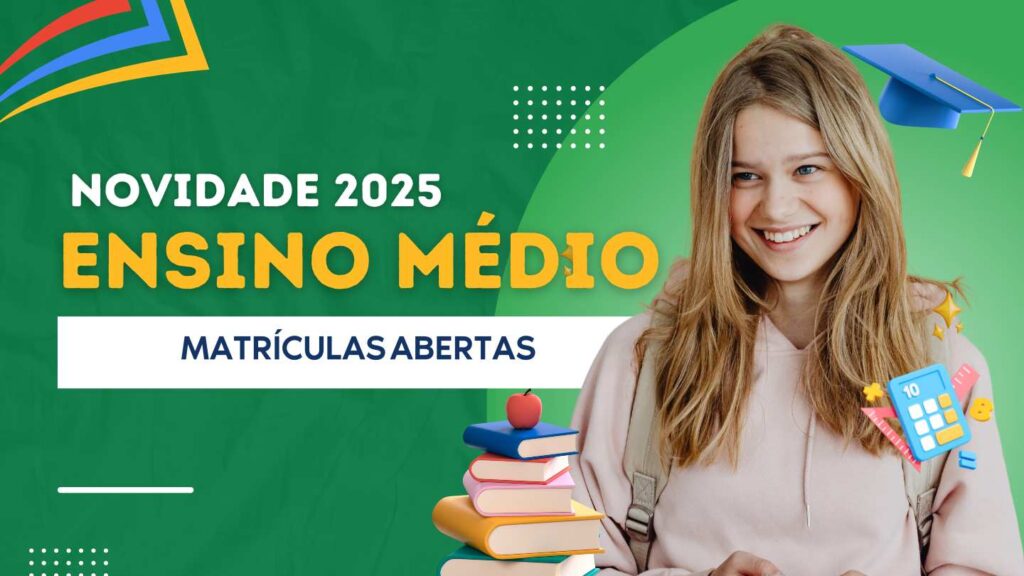 Matriculas abertas ensino medio